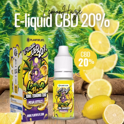 E-Líquido Lemon Haze CBD 20% 10ml