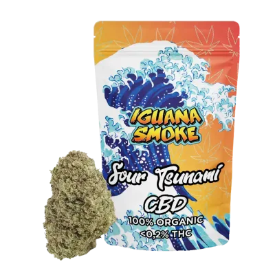 Flores CBD Iguana Smoke Sour Tsunami