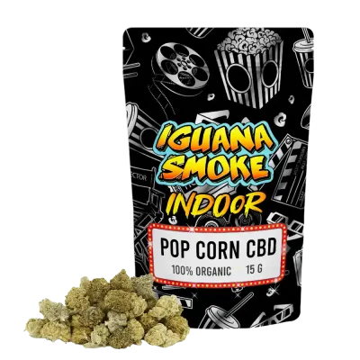 Flores CBD Iguana Smoke Pop Corn – Mini Buds Indoor