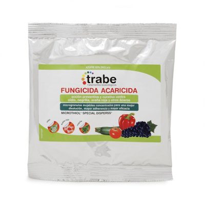 FUNGICIDA ACARICIDA AZUFRE 50g TRABE