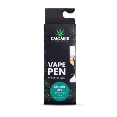 Pack Vaper Pen USB + Cartucho CBD Skunk #1 – 85% Cannabinoides 1ml