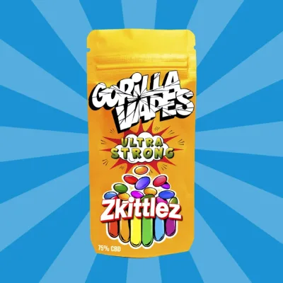 Vaper CBD Gorilla Grillz Zkittlez 75% CBD
