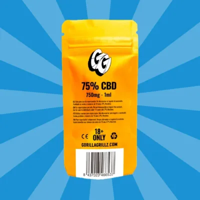 Vaper CBD Gorilla Grillz Zkittlez 75% CBD