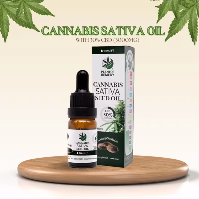Aceite de Cannabis Sativa 30% CBD 10ml de Plant of Life