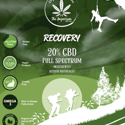 RECOVERY Aceite 20% CBD Antiinflamatorio