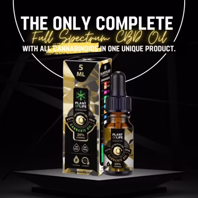 ACEITE DE CBD 20% 5ML ESPECTRO COMPLETO