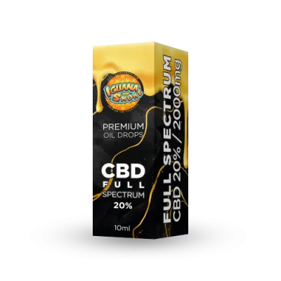 Aceite de CBD Full Spectrum 10ml 20% de Iguana Smoke