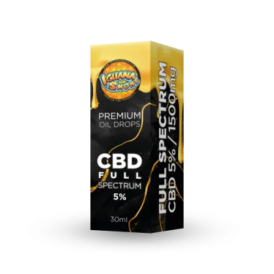 Aceite de CBD Full Spectrum 30ml 5% de Iguana Smoke