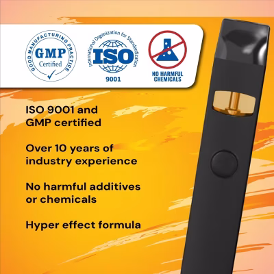Vaporizador desechable Eliquid 20% CBD Amnesia 1ml