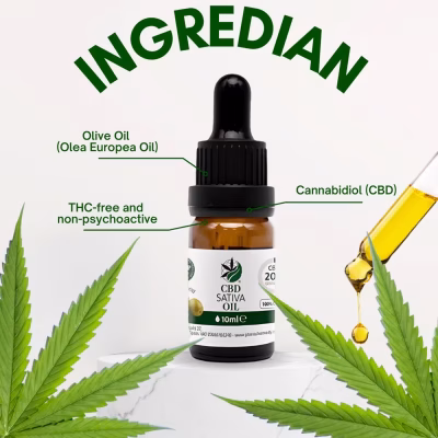 ACEITE DE OLIVA CON 20% CBD 10ML