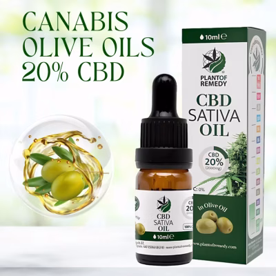 ACEITE DE OLIVA CON 20% CBD 10ML