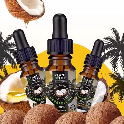 ACEITE DE COCO CON CBD 20% 10 ML