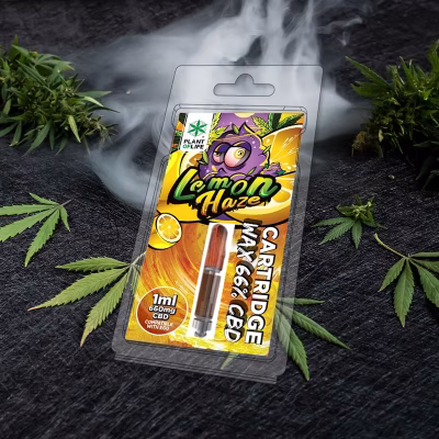 Cartucho Wax Lemon Haze 1ml 66% CBD