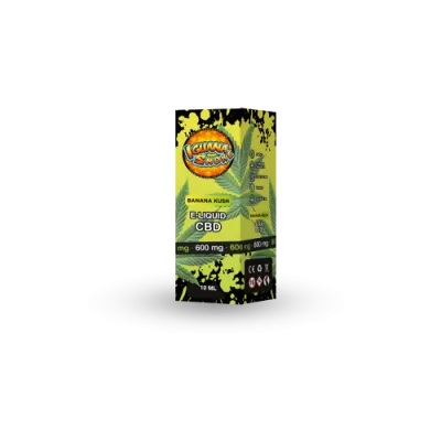 E-Liquid CBD Banana Kush Líquido Vaper