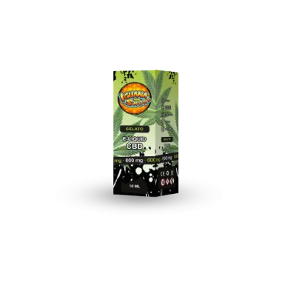 E-Liquid CBD Gelato Líquido Vaper