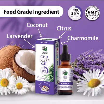 Aceite de Coco CBD 35% CBD SLEEP 30ml de Plant of Life