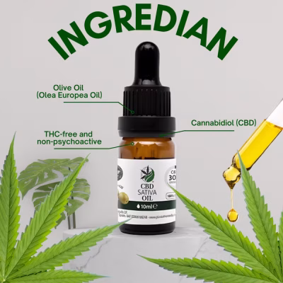Aceite de Oliva con 30% CBD 10ml de Plant of Life