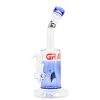 Bong Cristal Percolator Shark Attack Ocean Blue 27 cm.
