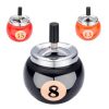 Cenicero Metal Presion Bola Billar 90 mm.