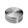 Grinder Metal Acero Inox. & Funda de Piel Steely Dan 40 mm.
