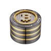 Grinder Polinizador Metal Gift Box Diamonds Bitcoin 50 mm