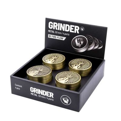 Grinder Polinizador Metal Gold Hope 50 mm