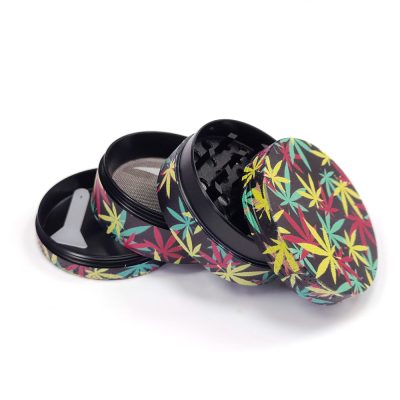 Grinder Polinizador Metal Peace Leaves 50 mm. Pack 6 ud