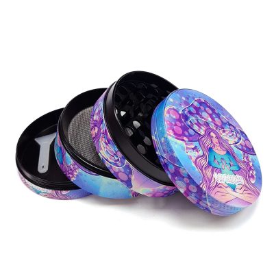 Grinder Polinizador Metal Psichodelic Night 60 mm