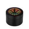 Grinder Polinizador Metal Rasta Black 40 mm