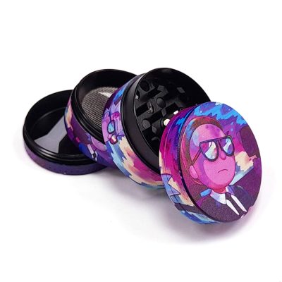 Grinder Polinizador Metal Rick & Morty 40 mm. V1 Pack 3 ud