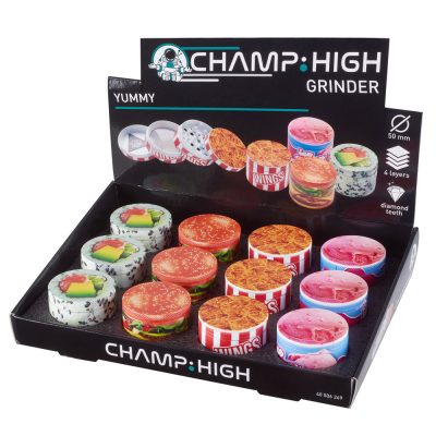 Grinder Polinizador Metal Fantasy 50 mm. Pack 4 ud.