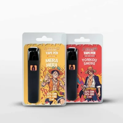 VAPER DESECHABLE CON CBD+CBN 2 ML